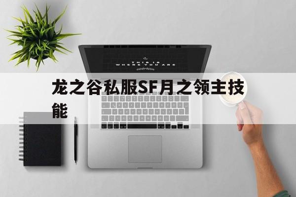 龙之谷私服SF月之领主技能