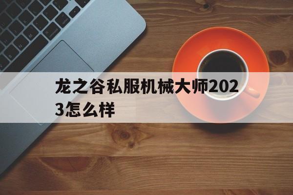 关于龙之谷私服机械大师2023怎么样的信息