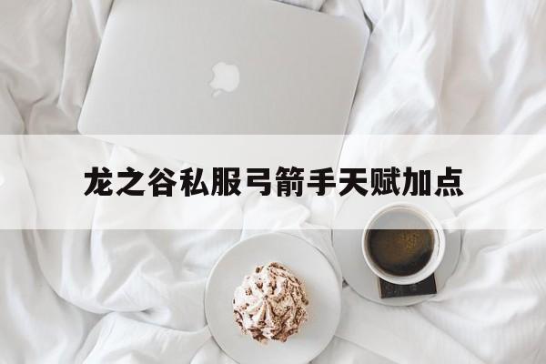 龙之谷私服弓箭手天赋加点